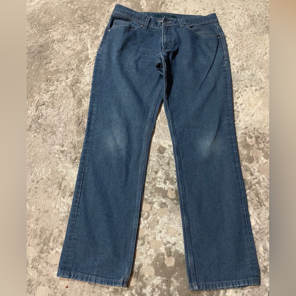 Perry Ellis Dark Blue Straight Men's Jeans
